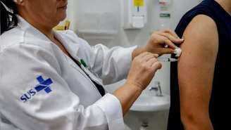 Vacinação em unidade do SUS