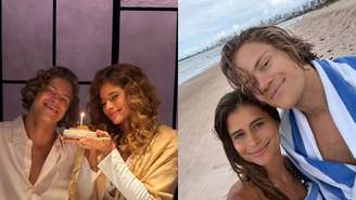 Isadora Cruz e Lucas Braathen