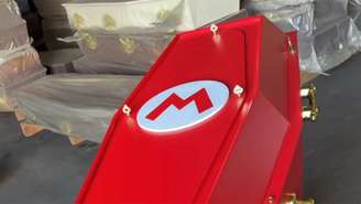 Empresa no Brasil lança caixões temáticos de Super Mario 