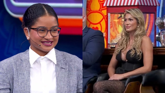 Lívia Andrade ficou de cara fechada para Milena no BBB 26