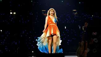 Taylor Swift em show da 'The Eras Tour'