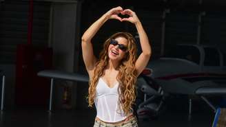 Shakira em aeroporto do Rio de Janeiro