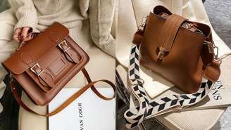 Confira os modelos de bolsa marrom tendência do momento