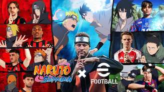 eFootball recebe colaboração com Naruto Shippuden