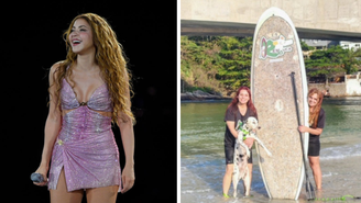 Projeto irá transformar bitucas de cigarro de show da Shakira em pranchas de surf