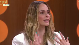 Ana Paula se emociona ao falar do pai