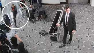 Promotores divulgaram novas imagens do atirador que tentou invadir jantar com Trump no sábado