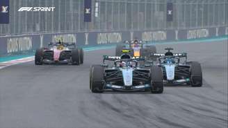 Kimi Antonelli pulou na frente durante Sprint Race em Miami 