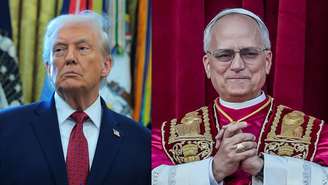 Donald Trump e Papa Leão XIV