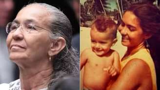 Deputada federal Heloísa Helena e filho, Sacha de Moraes Carvalho
