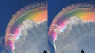 Fenômeno raro, a nuvem iridescente impressionou ao colorir o céu da Indonésia com tons vibrantes; entenda como ela se forma