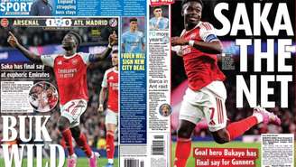 Jornais ingleses destacam classificação do Arsenal à final da Champions League