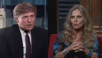 Bruna Lombardi relembra os bastidores de sua entrevista com Donald Trump em 1992