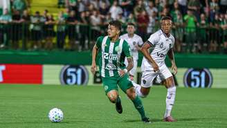 João Vitor pela Chapecoense em jogo contra o Botafogo 