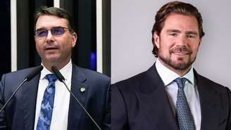 Flávio Bolsonaro e Daniel Vorcaro