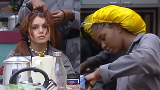 Mari e Marina ouviram bronca de diretor do reality 'A Casa do Patrão'