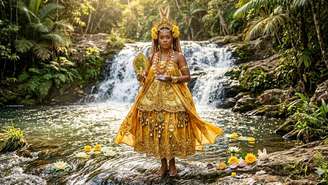 Neste mês, Oxum, a orixá cercada por águas e ouro, manifesta sua energia de prosperidade e fertilidade em diferentes áreas da vida