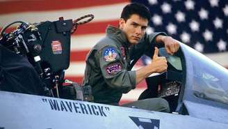 A reação de Tom Cruise ao ouvir a música tema de 'Top Gun Ases Indomáveis' (Divulgação)
