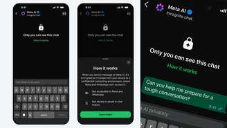 WhatsApp ganha chat secreto com Meta AI que apaga mensagens e protege dados