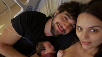 Rafa Kalimann e Nattan são pais de Zuza