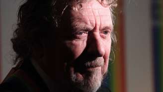 Robert Plant, vocalista do Led Zeppelin, no Kennedy Center Honors em 2012