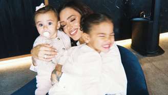Mavie e Mel, filhas de Neymar 
