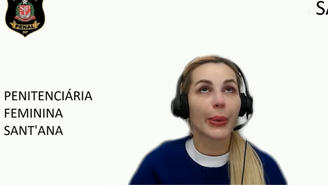 Deolane Bezerra em audiência de custódia