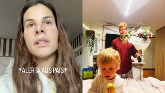 Shantal Verdelho e a família