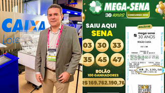 Empresário ganhou prêmio em bolão feito na própria lotérica