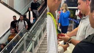 Flávio Bolsonaro embarcou para Washington usando um passaporte diplomático