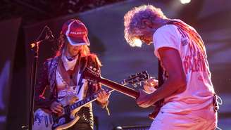 Kazu Makino e Amedeo Pace, do Blonde Redhead, em 2025