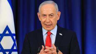 O primeiro-ministro israelense, Benjamin Netanyahu, disse em 28 de maio de 2026, que deseja assumir controle de 70% de Gaza (imagem ilustrativa de arquivo, 13/05/26).