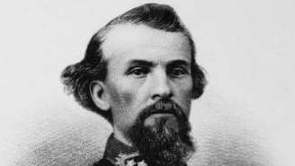 William Hezekiah Forrest em um ferrótipo de quarto de placa por um fotógrafo anônimo