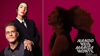 Nando Reis e Marisa Monte lançam música juntos nesta sexta