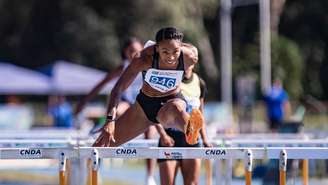 Vitória Sena, atleta dos 100 m com barreiras (Foto: Gustavo Alves/CBAt)