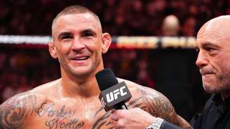 Dustin Poirier após vencer no UFC 299 