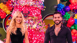 Virginia Fonseca e Zé Felipe na festa de aniversário de Maria Alice