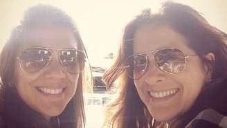 Lúcia Veríssimo com Tay Saad