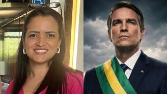 Karina é sócia de produtora do filme 'Dark Horse', sobre trajetória de Jair Bolsonaro (PL)