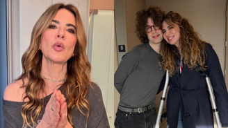 Luciana Gimenez e Lucas Jagger