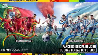 PUBG Mobile traz seleções nacionais para dentro do jogo na temporada Flame on Football
