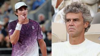 João Fonseca faz história em Roland Garros ao vencer Casper Ruud sob o olhar atento de seu ídolo, o tricampeão Guga Kuerten