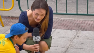 Garoto surpreende ao dar entrevista para o SBT