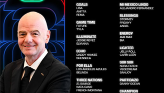 Presidente da Fifa, Gianni Infantino anuncia álbum de músicas oficial da Copa