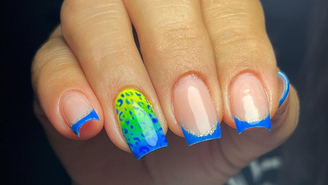 Nail art da Copa 