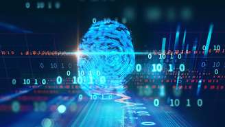 A biometria comportamental identifica usuários pelo modo como digitam, tocam na tela e interagem com dispositivos, criando uma espécie de “impressão digital invisível” – depositphotos.com / monsit
