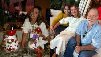 Atriz de 'Quem Ama Cuida' reúne elenco de novela e Tony Ramos quebra discrição em aparição rara