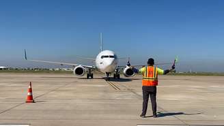 Aeroporto Internacional de Kirkuk, Iraque, em 1º de maio de 2026.