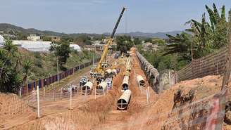 Obras da Copasa na Região Metropolitana de Belo Horizonte, Minas Gerais