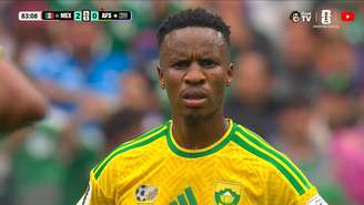 Reação dos jogadores do África do Sul com inglês de Wilton Sampaio